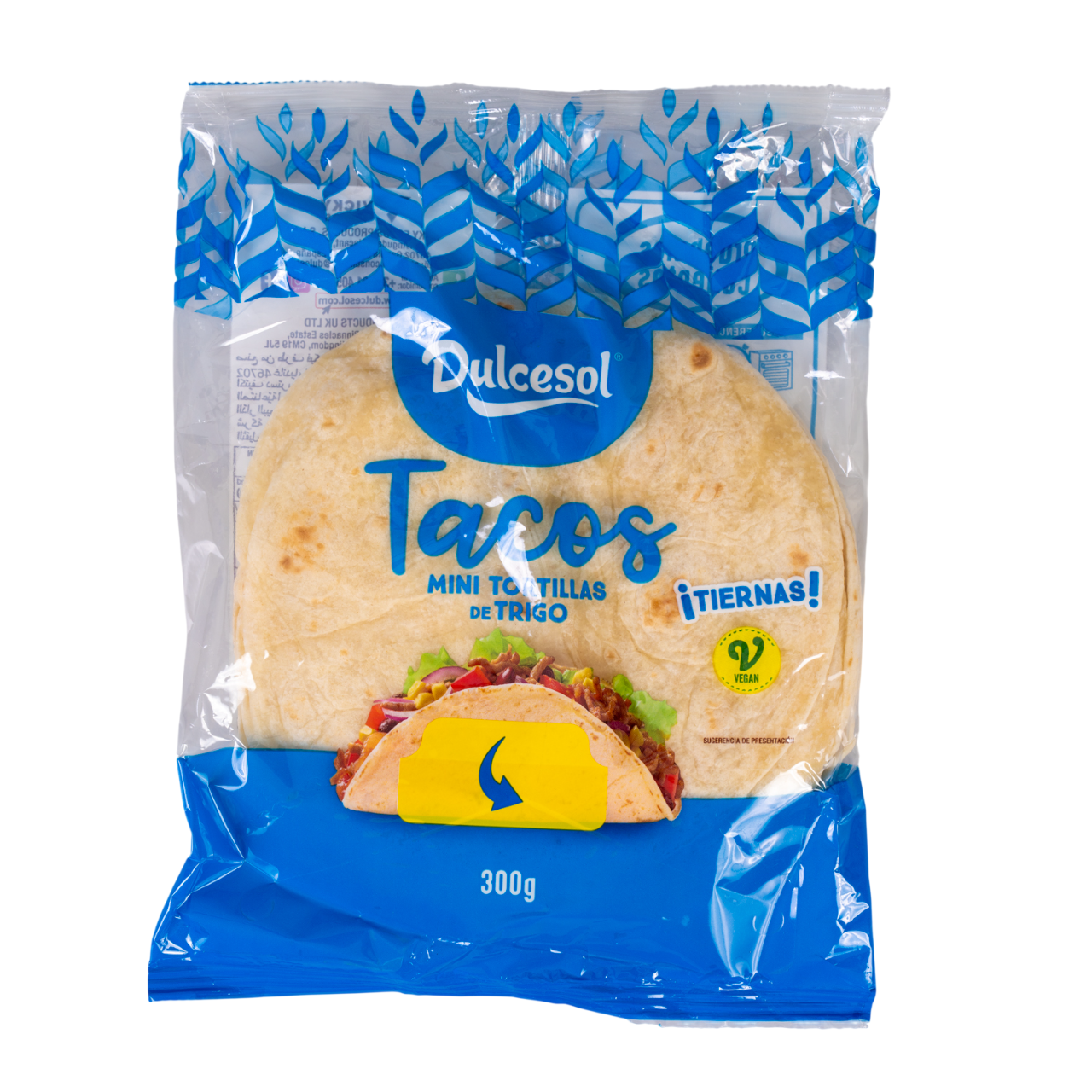 Dulcesol Mini Tortilla Wraps - small soft tortillas