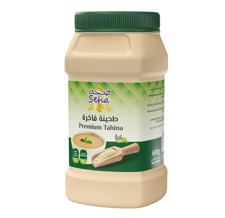 SEHA Tahina 600g jar - premium tahini