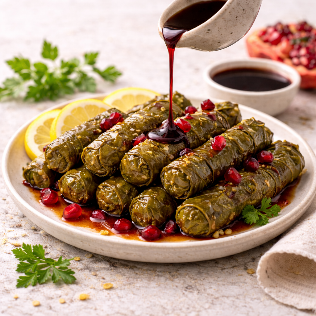 Grape Leaves & Molasses