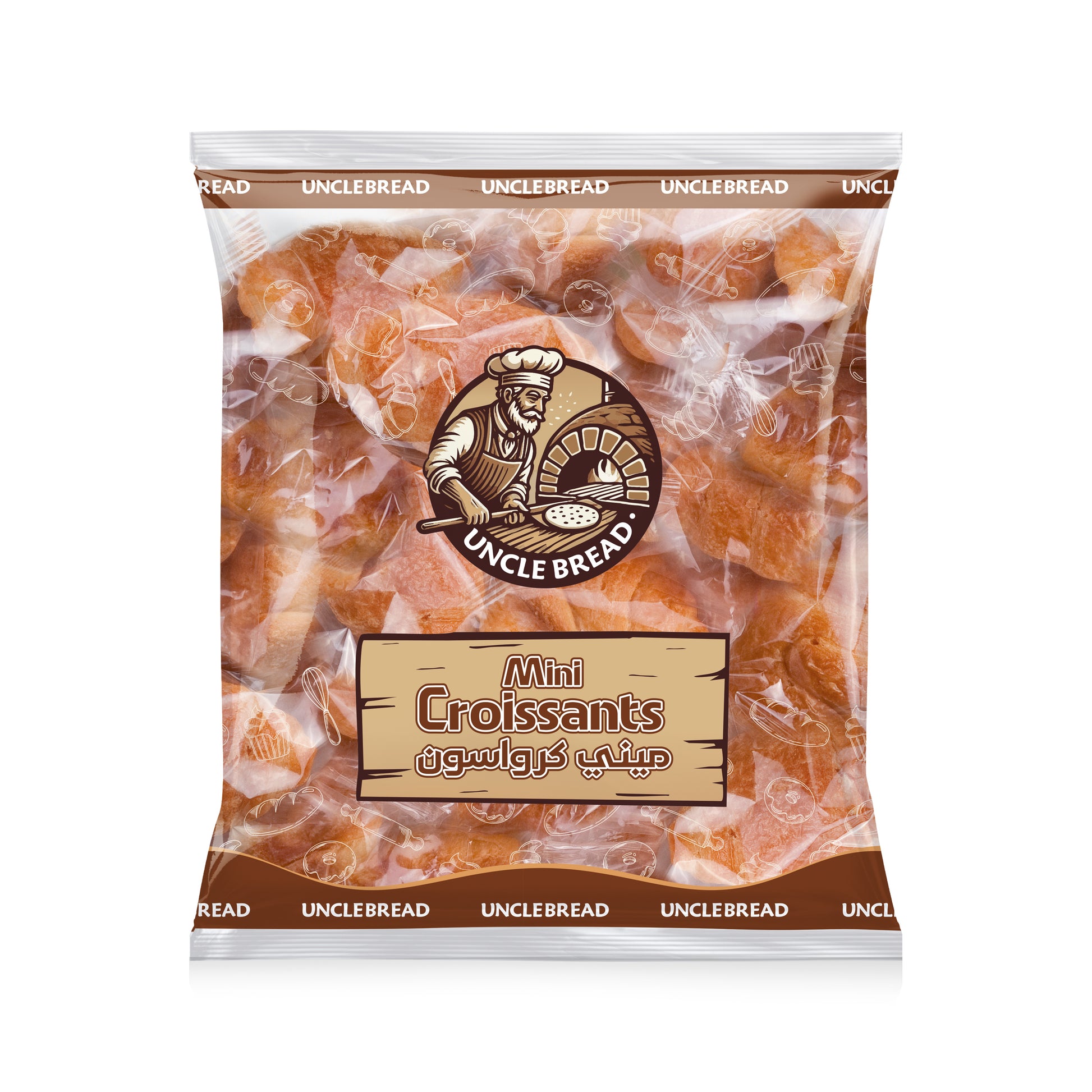 Uncle Bread Croissants- snack packaging