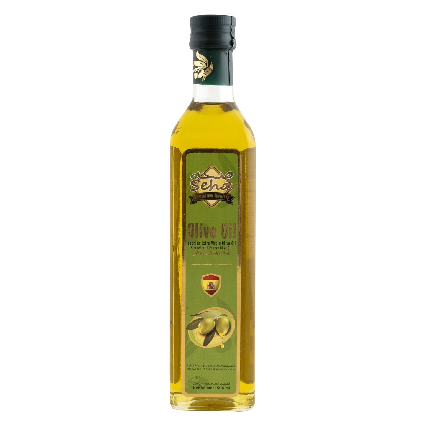SEHA Pomace Olive Oil 500ml bottle - 12 pieces carton