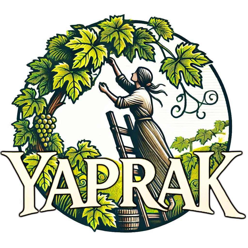 Yaprak brand logo - grape leaves specialist