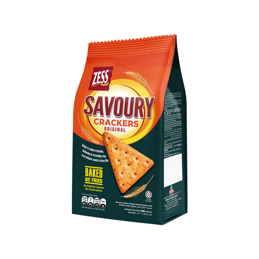 ZESS Savoury Crackers Original – (30×75g)